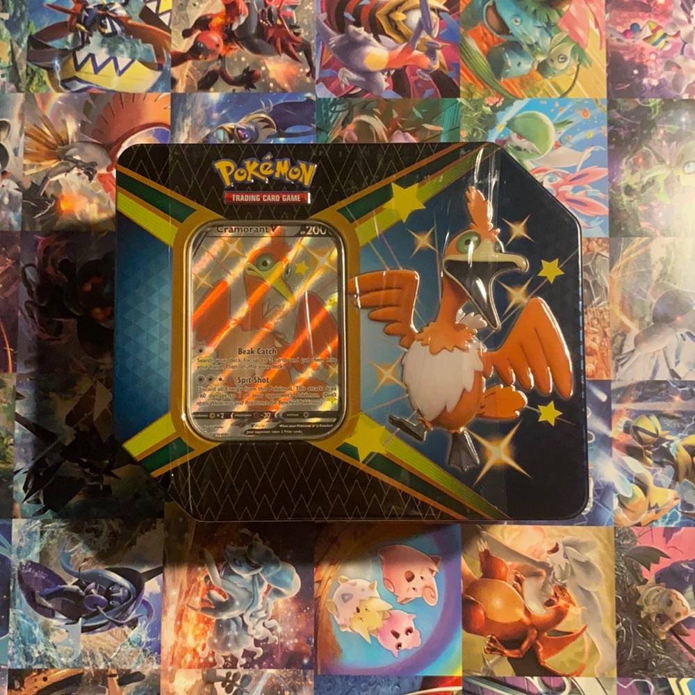Pokémon Shining Fates Carmorant Tin